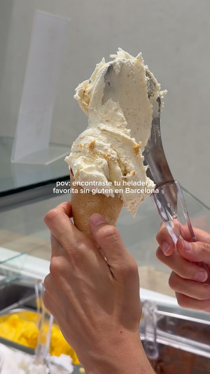 Helado sin gluten